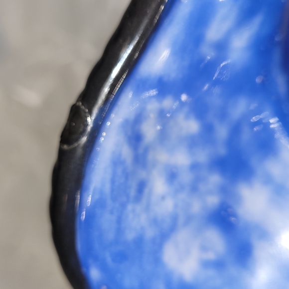 Vintage Hand Painted Pitcher Man & Grapes - Picture 16 of 16